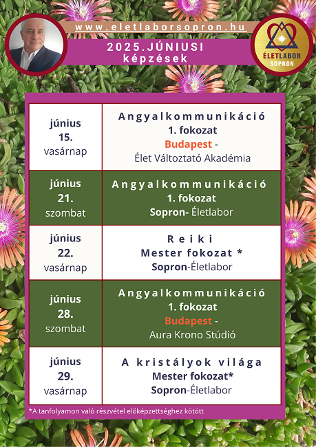 2025. júniusi program