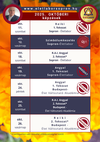 októberi programok